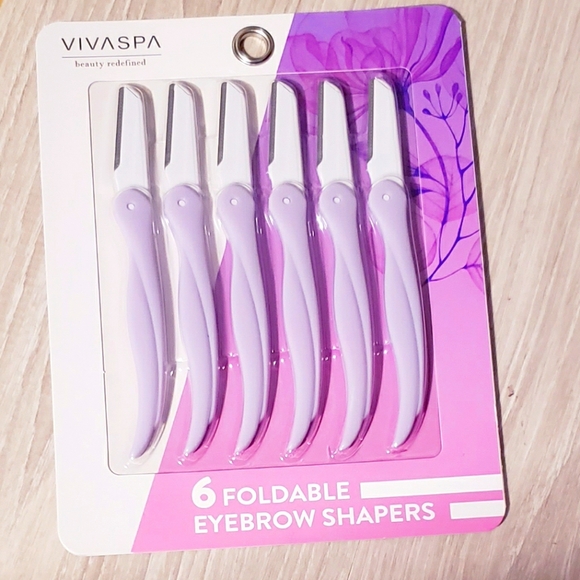 VIVASPA Other - (New) VIVASPA 6 foldable eyebrow shapers